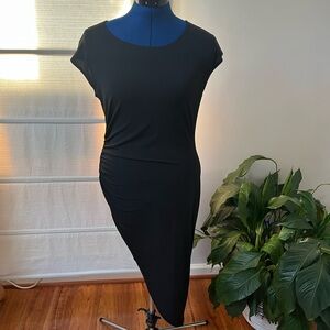 BCBGeneration Elegant Black Asymmetrical Dress